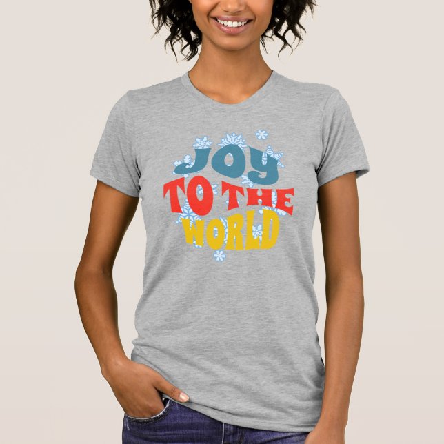 Camiseta Joy to the World (Frente)