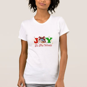 Camiseta Joy to the World: Espalhe o Amor