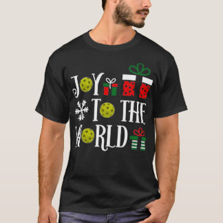 Camiseta Joy To The World Pickleball Christmas Product