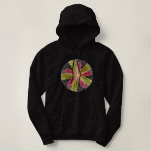 Camiseta Joy, verde rosa, Antracite Fantasia Flor Fractal