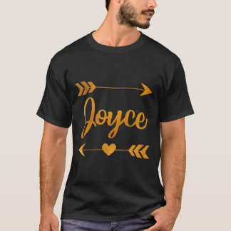 Camiseta Joyce Personalizou Nome Engraçado Aniversário Pers