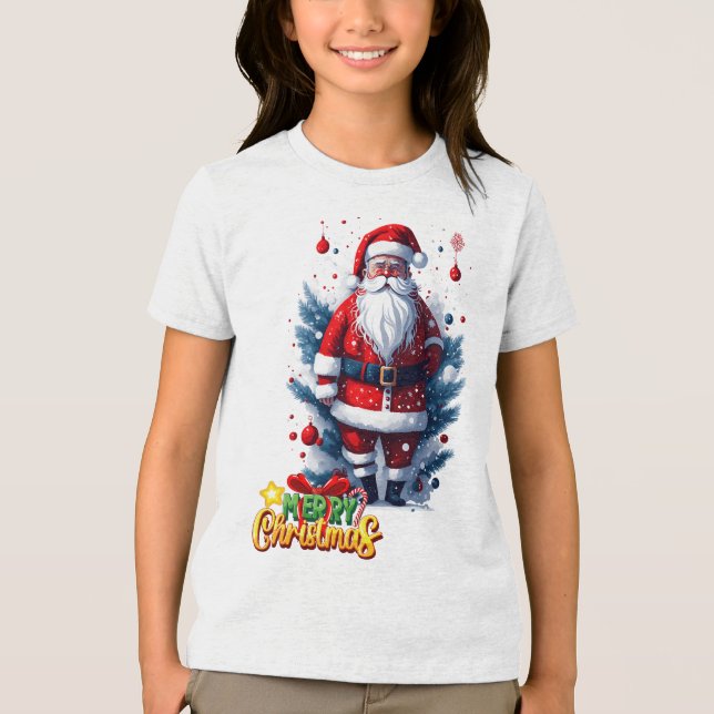 Camiseta joyeux Noël  (Frente)