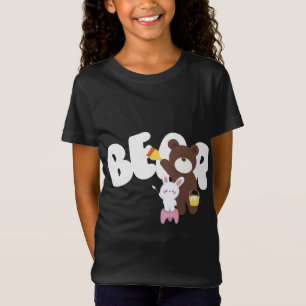 Camiseta Joyful Bear Girl
