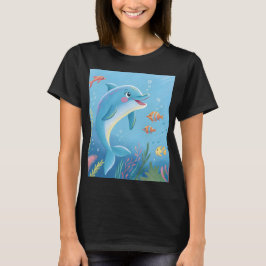 Camiseta Joyful Dolphin Moments