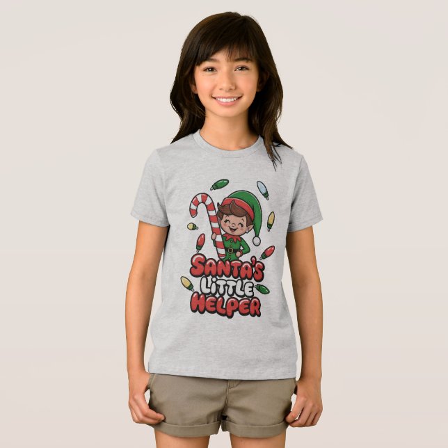 Camiseta Joyful Elf (Frente Completa)