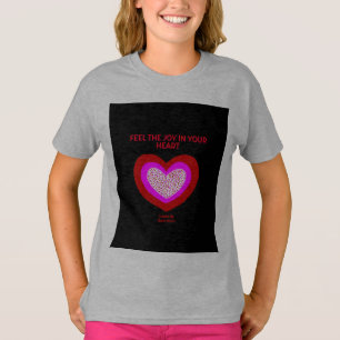 Camiseta Joyful Hearts Girls Light Steel Basic T Shirt