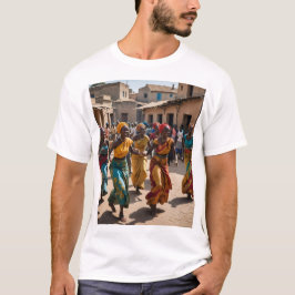 Camiseta Joyful Village Dance of Celebration