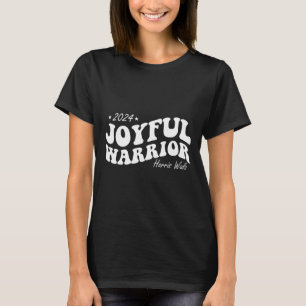 Camiseta Joyful Warrior Kamala Harris Tim Walz 2024 Groovy