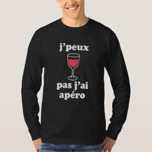 Camiseta Jpeux Pas Jai Apro Women Men Wine Auto-falantes