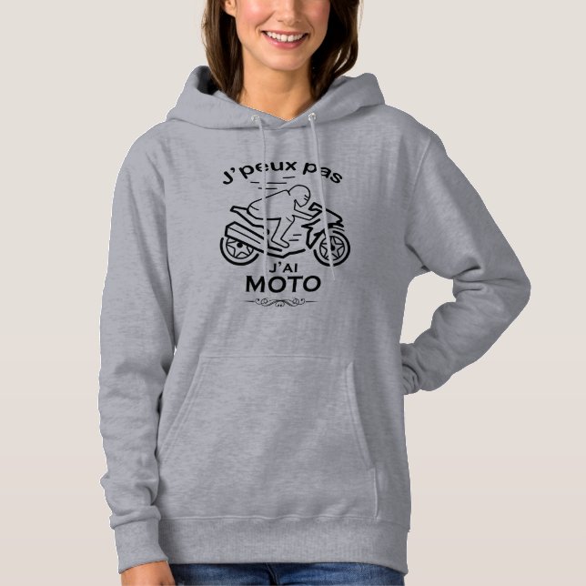 Camiseta J'peux pas j'ai moto (Frente)