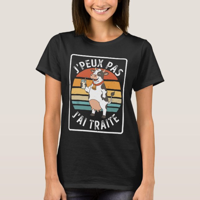 Camiseta J'Peux Pas J'ai Traite (Frente)
