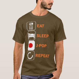 Camiseta JPop Música Pop japonesa Weeaboo Otaku JDrama
