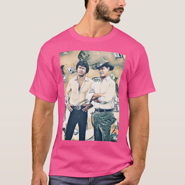 Camiseta Jr E Bobby Ewing (Frente)