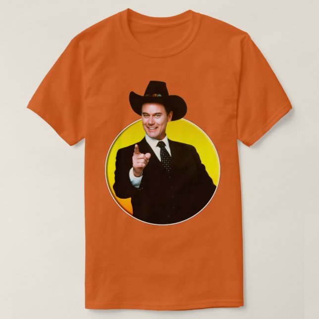 Camiseta JR Ewing Quer Você Dallas TShirt (Frente do Design)