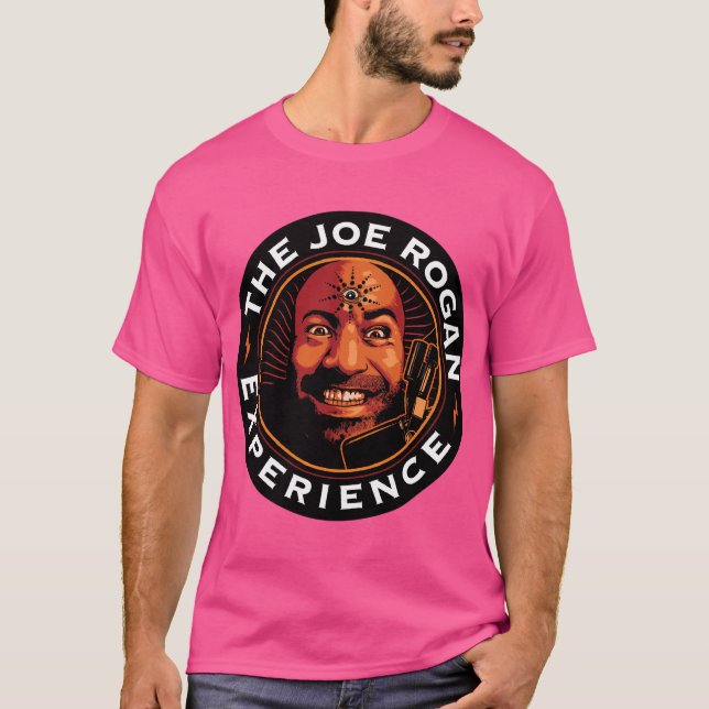 Camiseta Jre Joe Rogan Experience Podcast Logotipo Clássico (Frente)