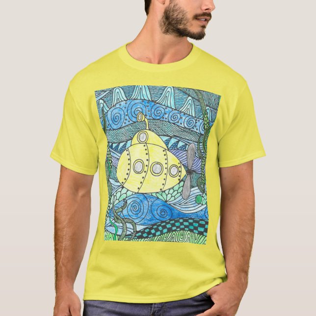 Camiseta JRG Submarino Amarelo (Frente)