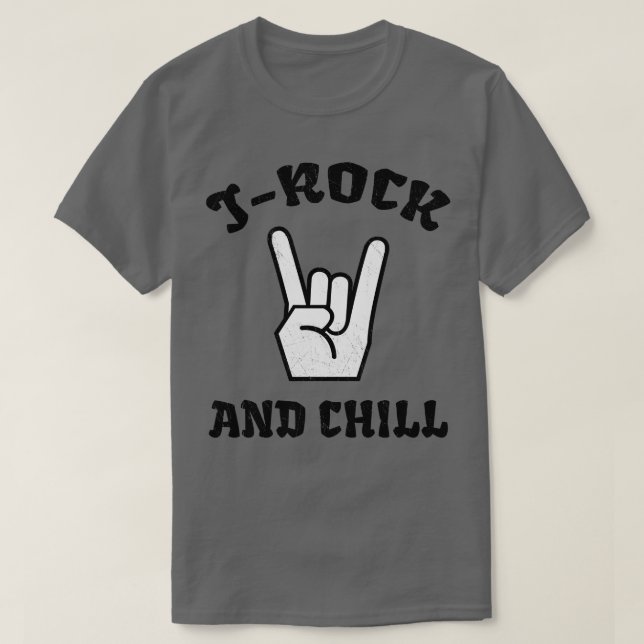 Camiseta JRock e Chill 1 (Frente do Design)