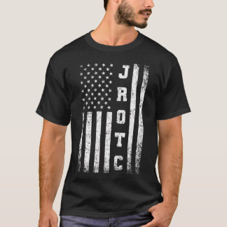 Camiseta Jrotc Estados Unidos Junior Rotc American Flag