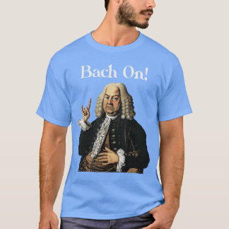 Camiseta JS Bach engraçado para músico clássico barroco re