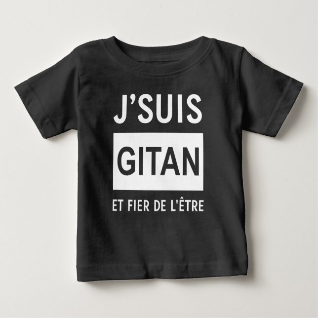 Camiseta j'suis gitan et fier de l'etre (Frente)