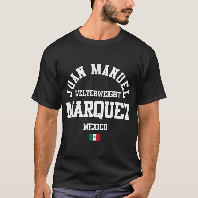 Camiseta Juan Manuel Marquez México Gym Welterweight Boxing (Frente)