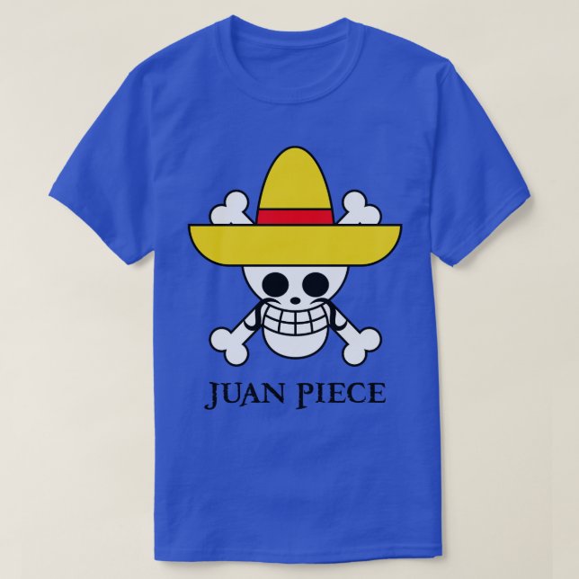 Camiseta Juan Piece Pirate King V2 (Frente do Design)