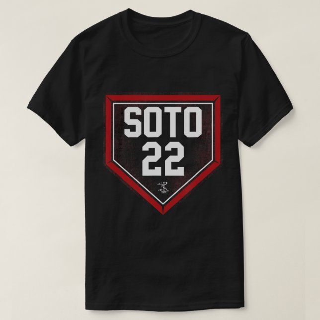 Camiseta Juan Soto Home Plate Gameday T Shirt (Frente do Design)