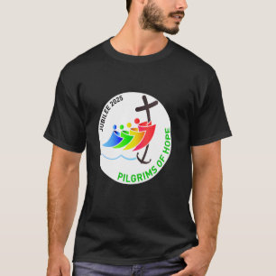 Camiseta Jubileu 2025 Peregrinos da Esperança para Jornada 