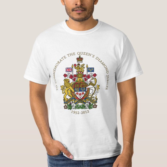 Camiseta Jubileu de diamante Canadá (Frente)