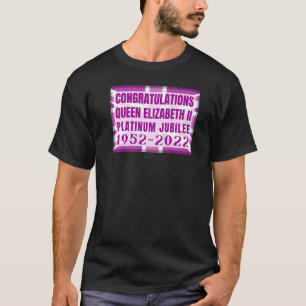 Camiseta Jubileu de Platina da Rainha  Jubileu da Rainha  b