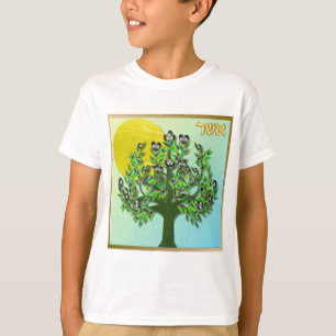 Camiseta Judaica 12 Tribos de Israel Aser