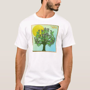 Camiseta Judaica 12 Tribos Israel Asher