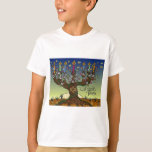 Camiseta Judaica L'shanah Tovah Tree Of Life Gifts Roupa<br><div class="desc">Você está vendo a coleção de Design Lee Hiller. Roupa,  Ofertas e Coleções Lee Hiller Fotografia ou Coleção de Arte Digital. Você pode ver sua fotografia da Nature em http://HikeOurPlanet.com/ e seguir seu blog de caminhada no Hot Primavera National Park.</div>