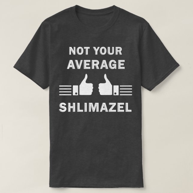 Camiseta Judeu Engraçado para Homens Mulheres Crianças Shli (Frente do Design)