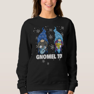 Camiseta Judeu Hanukkah Mazel Tov Menorah Dreidel Gnomo Gn