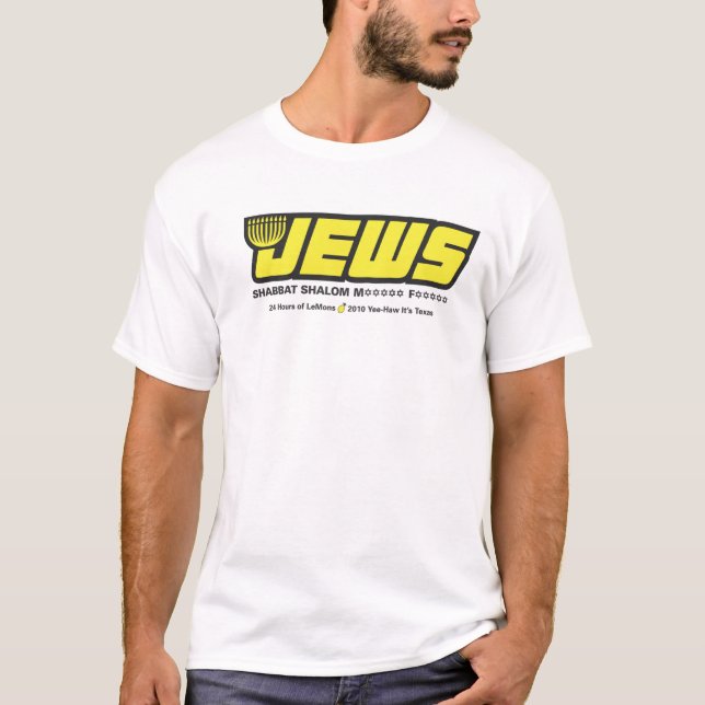 Camiseta Judeus - 24 horas dos limões (Frente)