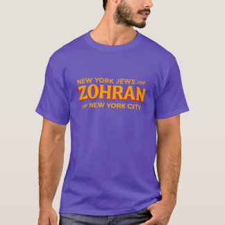 Camiseta Judeus de Nova York para Zohran para Nova York eng