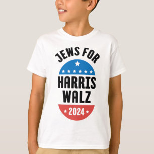 Camiseta Judeus Para Harris Wheimer 2024