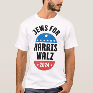 Camiseta Judeus Para Harris Wheimer 2024
