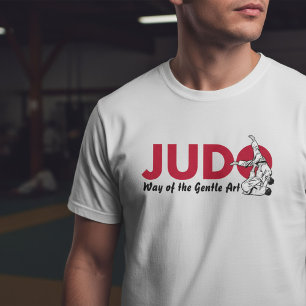 Camiseta Judo - Caminho da Arte Suave   Design de Artes Mar