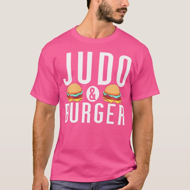 Camiseta Judo E Burger Lover Judo (Frente)