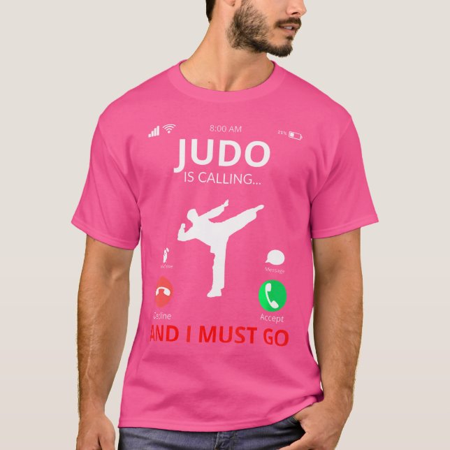 Camiseta Judo Está Chamando (Frente)