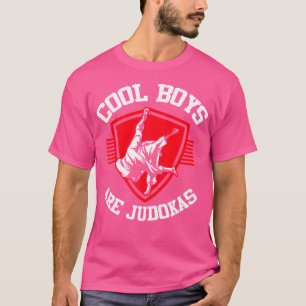 Camiseta Judo Funny Kid Judoka Boy dizendo base de judô des