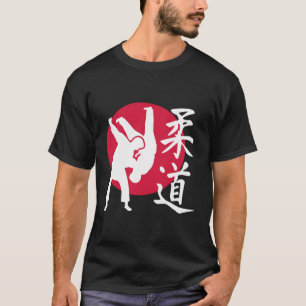 Camiseta Judo Kanji Símbolos
