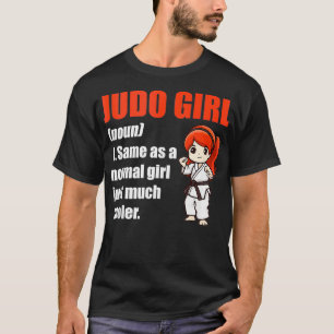 Camiseta Judo Lover Girl Black Belt Especialista em Artes M