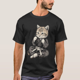 Camiseta Judô Masculino, Feminino e Infantil Cat Judoka