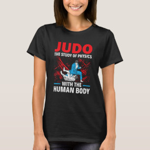 Camiseta Judo O Estudo De Física Com O Corpo Humano Judo