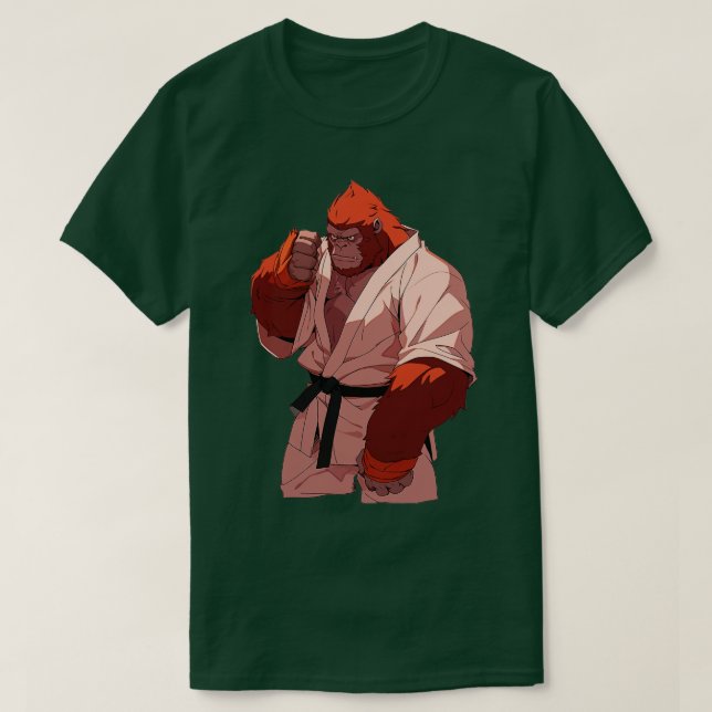 Camiseta Judo Orangutan 2 (Frente do Design)