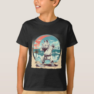 Camiseta Judo Rhino Nature Kickboxing Taekwondo Artes Marci
