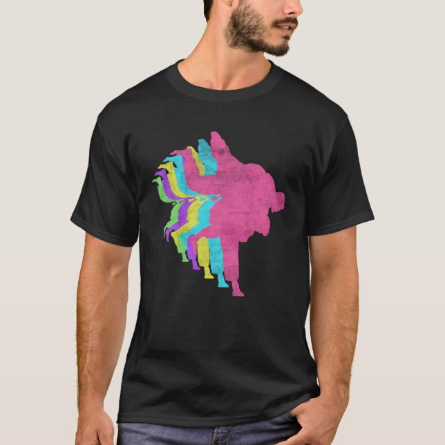 Camiseta Judo Throw 80s Cores 1980 (Frente)